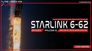 LIVE! SpaceX Starlink 6-62 Launch