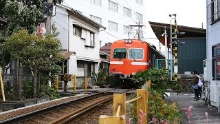 岳南電車【No.67】通過・走行映像・本町南踏切（静岡県富士市のローカル線）岳南鉄道線