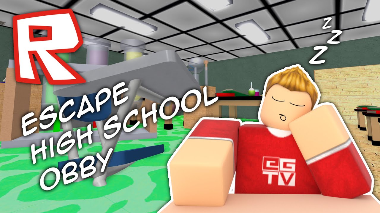 ESCAPE HIGH SCHOOL! | Roblox Obby - YouTube