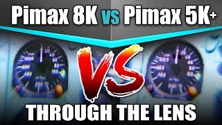 Pimax 8K と 5K+ のレンズ比較 - Pimax 5K+ と 8K ピクセル マトリックス分析