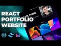 Build a Complete Responsive Personal Portfolio Website using React, Tailwind, Framer Motion