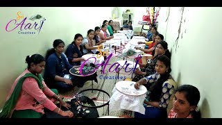 Aari Embroidery Students Work by \