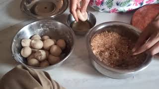 #bobbili#eshwari fast i'm on #preparation#best#sweet item garjalu