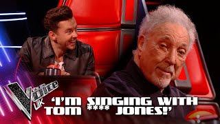 Sir Tom Jones tells the story of recording with Kelly Jones... | The Voice UK 2024