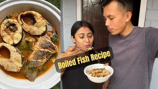 Tasty Boiled Fish With Ulkobi | Sumi&Suvi☁️