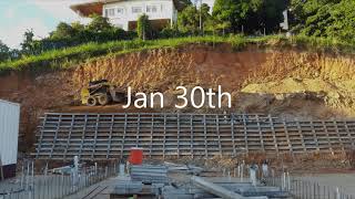 Criblock Retaining Wall Construction 2019