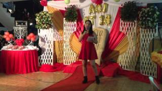 debut Hosting Emcee of Luiza Pandong
