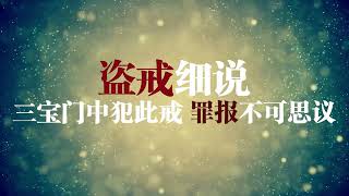 盗戒细说 三宝门中犯此戒 果报不可思议