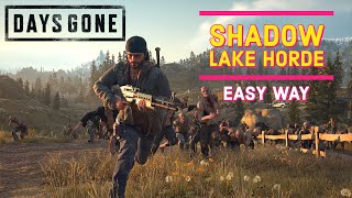 Defeating the Shadow Lake Horde in Days Gone - Horde Killer (Easy Way)