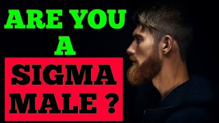 Sigma Male Personality TEST.