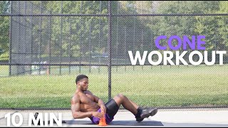 10 MIN | CONE Workout Routine | Full Body Workout | Build Strength & Endurance