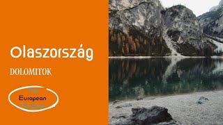 Olaszország útikalauza a Dolomitokban, Cinque Torri hegyeiről és a Braies tóról.