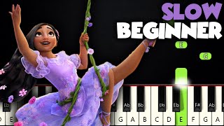What Else Can I Do - Encanto | SLOW BEGINNER PIANO TUTORIAL + SHEET MUSIC by Betacustic