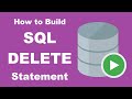 How to Build a SQL DELETE Statement