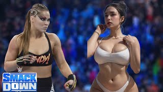 WWE Full Match - Rounda Rousey Vs. Anderson : SmackDown Live Full Match