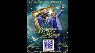 Homegoing Celebration For B. Alexander McCargo 05/30/2026