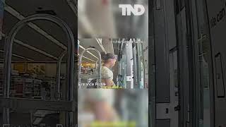 Security footage captured the moment a Texas Walgreens was robbed #shorts