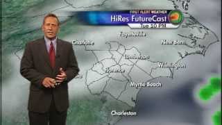 Scattered storms and humid start to the week