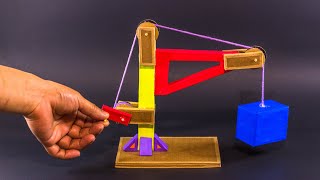 Simple Machine Projects | Pulley Working Model