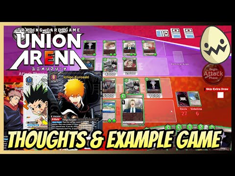 Union Arena: Initial Thoughts and Example/Tutorial Game!