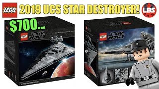 $700 For This... LEGO Star Wars 2019 UCS Imperial Star Destroyer OFFICIAL IMAGES!