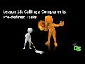 Delphi Programming Tutorial - Lesson 18: Calling a Component's Predefined Tasks