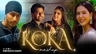 Koka - Mashup | Mankirt Aulakh ft.Sonam Bajwa | Shubh - Be Mine X Noor Mahal | Punjabi Love Mashup