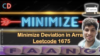 Minimize Deviation in Array | Leetcode 1675 | Live coding session 🔥🔥🔥🔥 | TreeSet