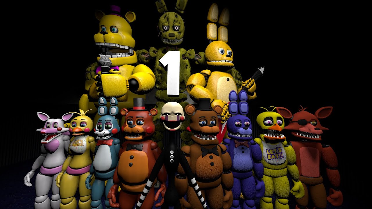 Avance De Fnaf1 Sfm Por Freddy Y Sus Amigos Esto Fue Antes De Que