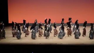 2016東京よさこい　なな丸隊　あっぱれ富士　ﾛｾﾞｼｱﾀｰ演舞「ナナイロ」