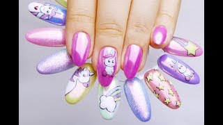 Unicorn Nails Jednorozec Na Paznokciach Krok Po Kroku