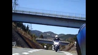 紀伊半島１周ツーリング！ＧＳＸ１３００Ｒ！後方撮影！Ｐａｒｔ１