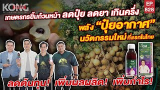 พลัง “ปุ๋ยอากาศ” ลดต้นทุน เพิ่มผลผลิต เพิ่มกำไร | Kong Story EP828