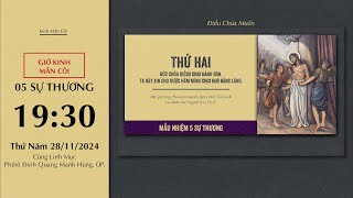 🔴Kinh Mân Côi | 28/11/2024 | 5 Sự Thương - Tối Thứ Năm Tuần XXXIV Thường Niên B.