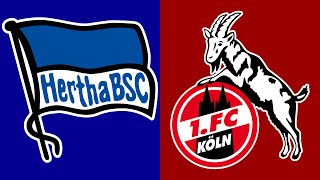 Hertha BSC - 1. FC Köln I Bundesliga 18. Spieltag I LIVE FAN Kommentator