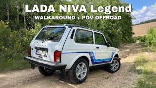 LADA NIVA Legend 1.7 4x4 2021 - Walkaround + light POV offroad drive HD 4K 60fps