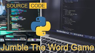 Jumble The word Game | Python | Tkinter | One Video