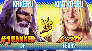 SF6 🔥 Kakeru (#1 Ranked JP) vs Kintyoru (TERRY) – High Level Gameplay!