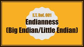 Endianness (Big Endian/Little Endian) Explained in Haste | How Computers Order Bytes in Memory