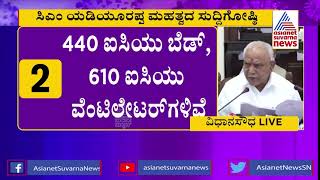 CM Yediyurappa Press Meet: ಪರಿಹಾರ ಪ್ಯಾಕೇಜ್ ಬಗ್ಗೆ ಬಿಎಸ್'‌ವೈ ಮೌನ