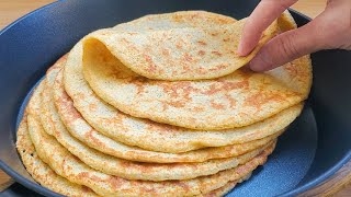 No flour, no sugar! The main secret of healthy oat pancakes in 5 minutes! Lose 15 kg!