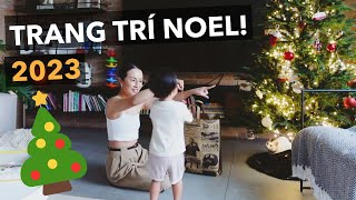 Trang trí noel cùng cả nhà mình