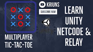 Multiplayer Tic Tac Toe Game using Unity Netcode and Relay Service