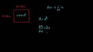 Differentials: Propagated Error