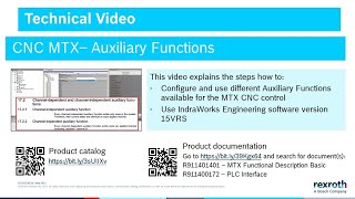 CNC MTX – Auxiliary Functions