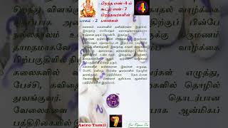 பிறந்த எண்4# கூட்டு எண் 7#பலன்கள்#part2#numerology#astrology#tamil