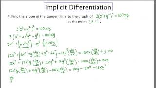 MathCamp321: Calculus: Implicit Differentiation - Part II