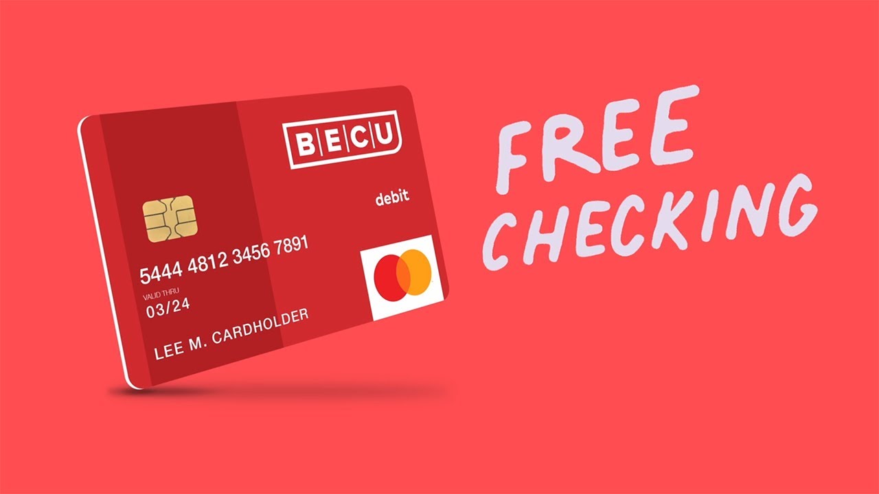 Free Checking | BECU - YouTube