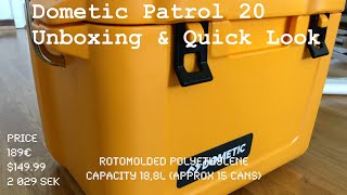 Dometic Patrol 20 Cooler | Unboxing and Quick Look