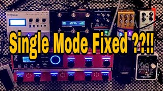 Boss RC-600 Single (Serial) Mode Fixed! - Firmware Update 1.21